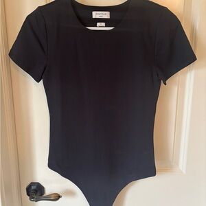 Aritzia Contour Black Bodysuit